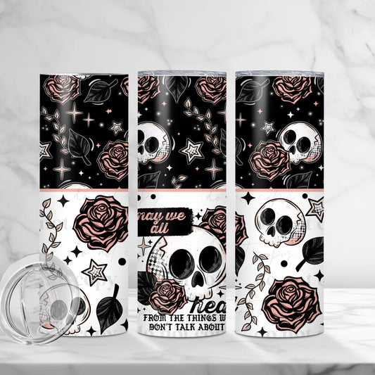 May We All Heal 20 oz Skinny Tumbler