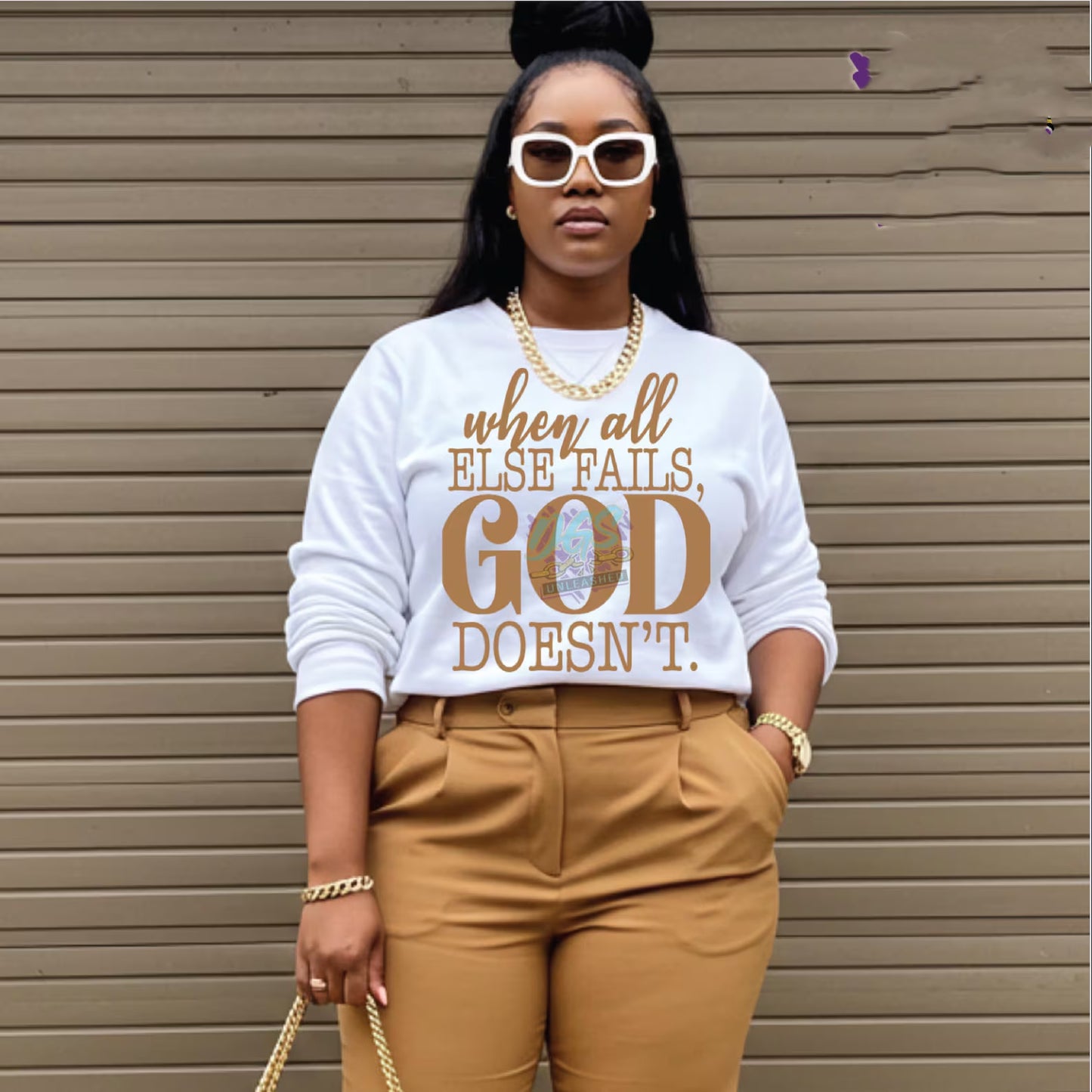 When All Else Fails God Doesn't Graphic Tee