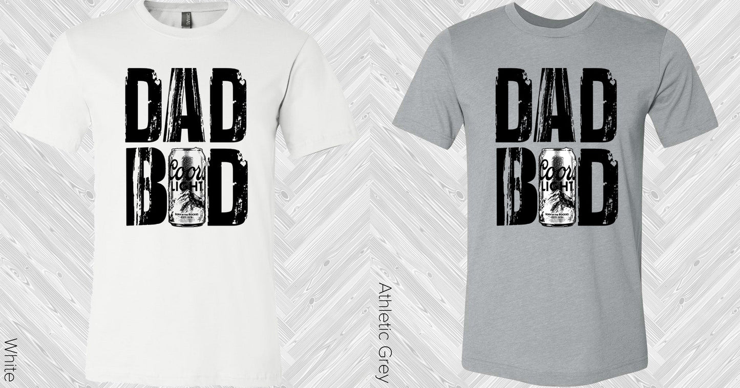 Dad Bod Coors Light Graphic Tee Graphic Tee