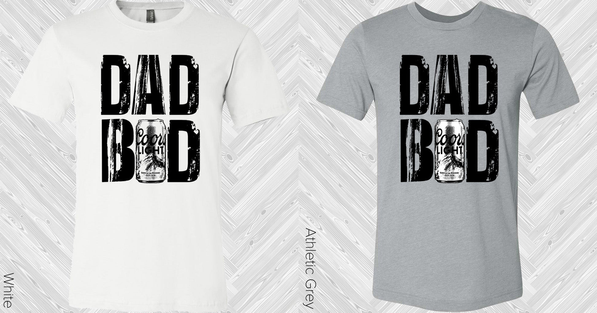 Dad Bod Coors Light Graphic Tee Graphic Tee