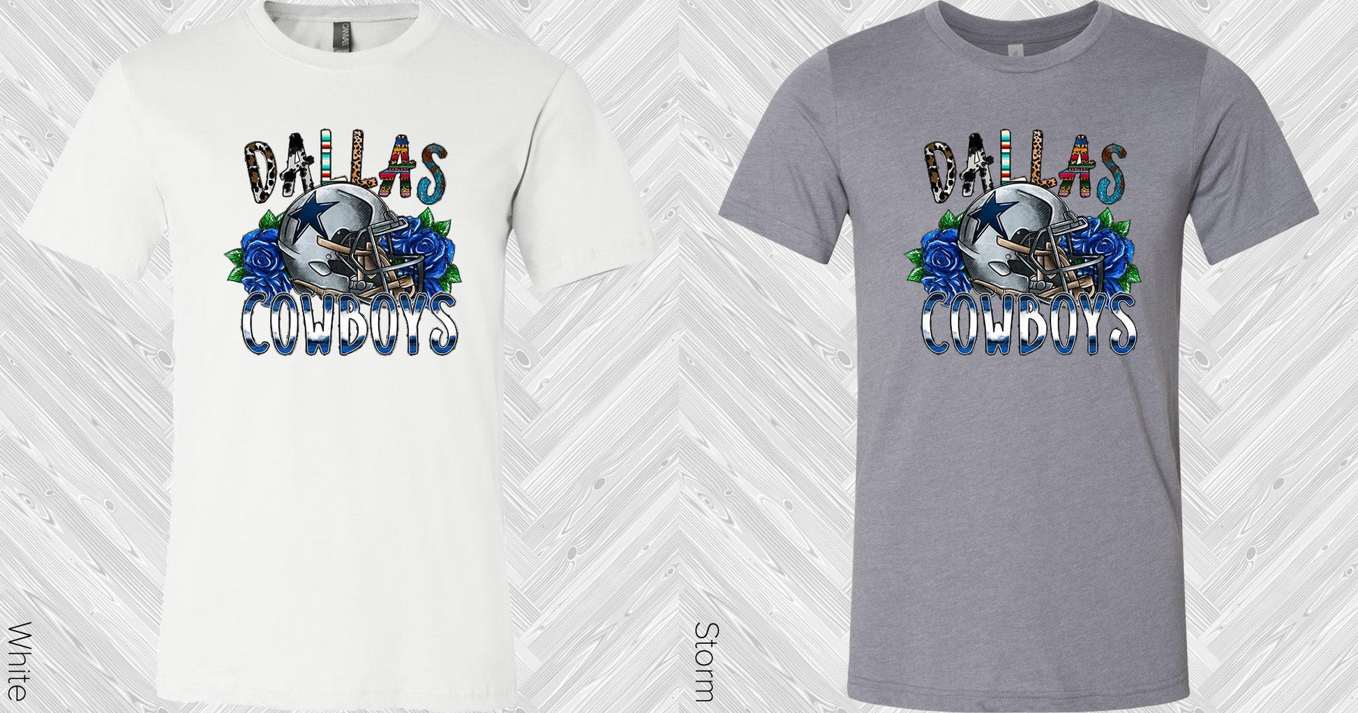Dallas Cowboys Floral Graphic Tee Graphic Tee