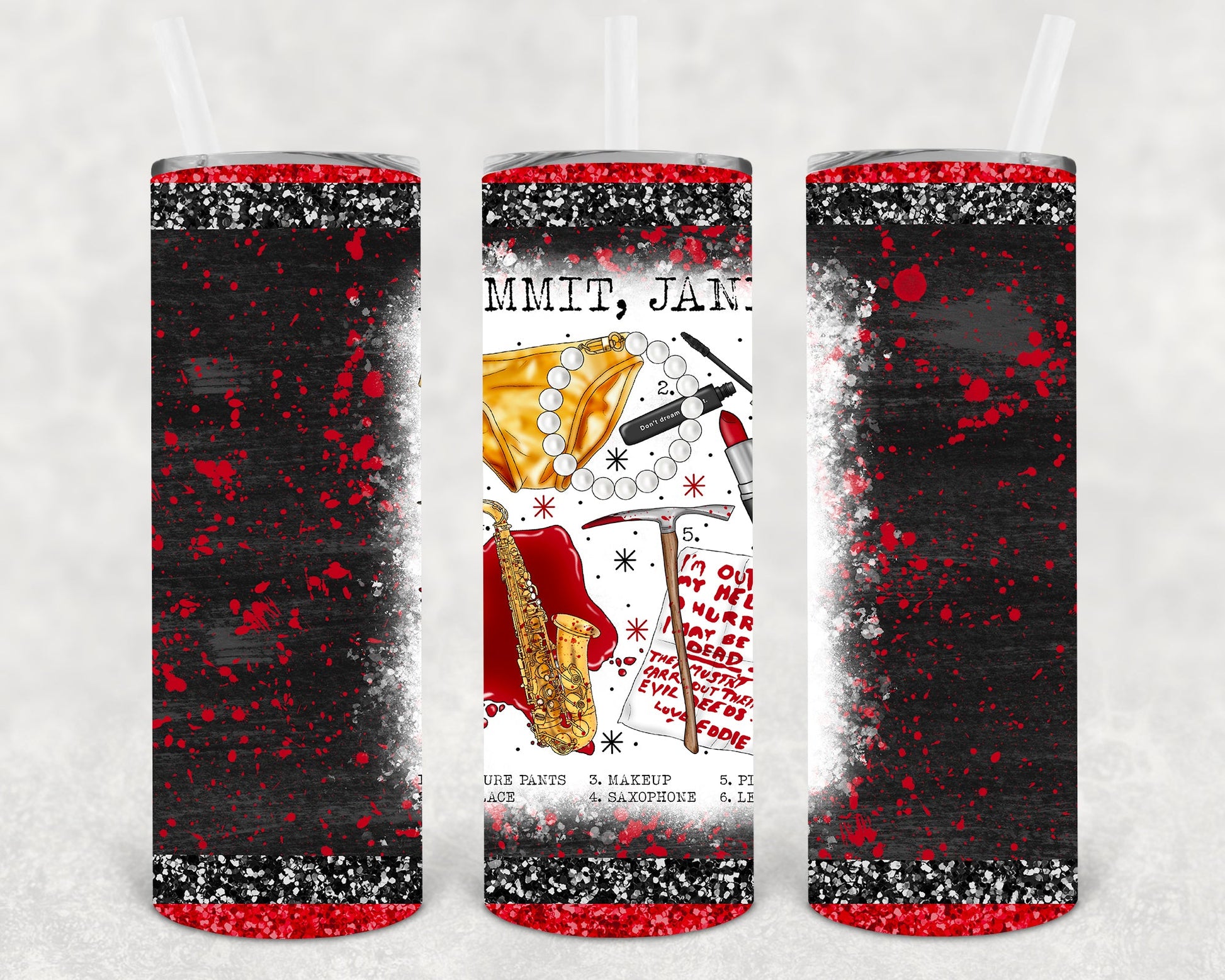 Da**it Janet 20 Oz Skinny Tumbler