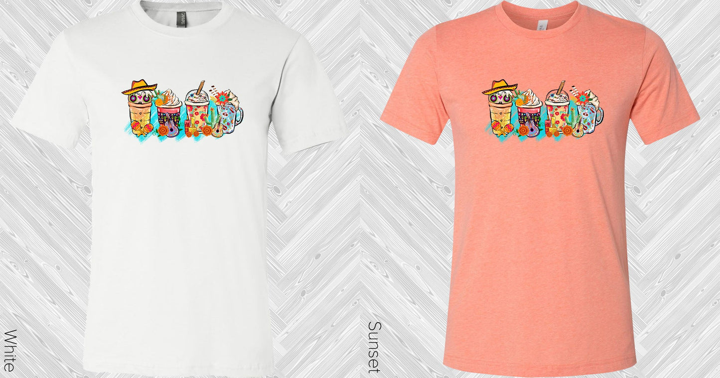 Day Of The Dead Coffee Graphic Tee Graphic Tee