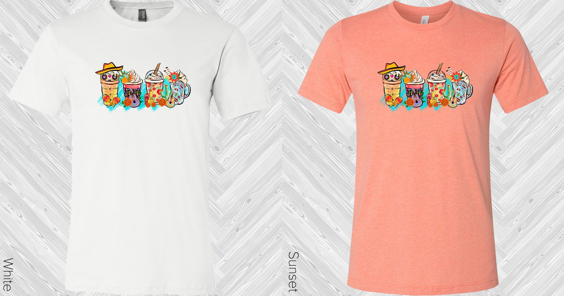 Day Of The Dead Coffee Graphic Tee Graphic Tee