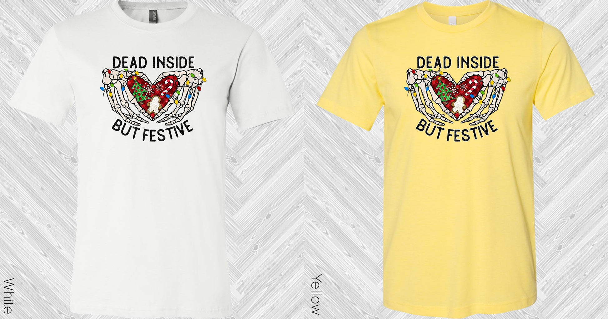 Dead Inside But Festive Graphic Tee Graphic Tee