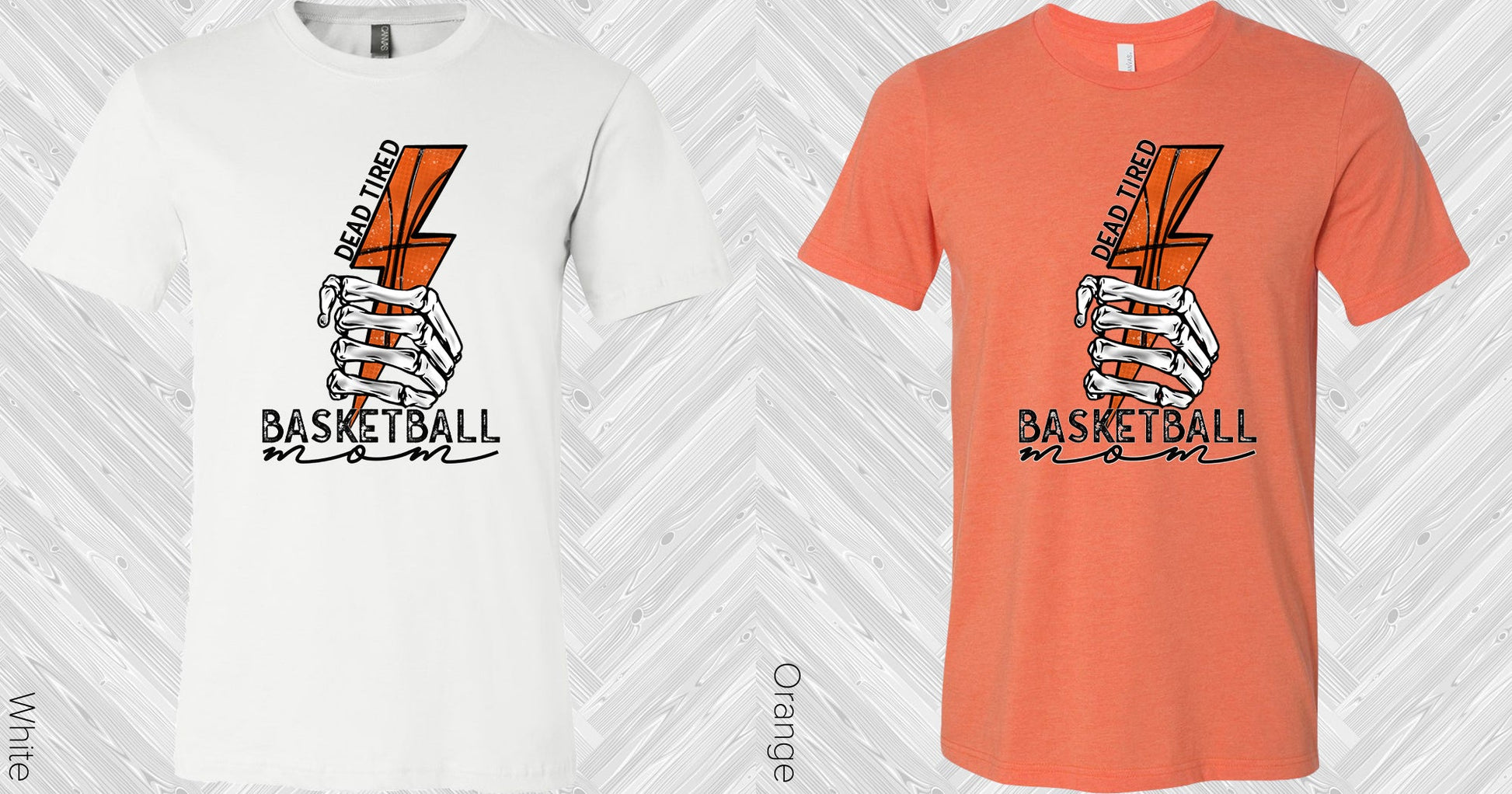 Dead Tired Basketball Mom Graphic Tee Graphic Tee