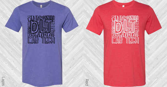 Dental Lab Tech Subway Art Graphic Tee Graphic Tee