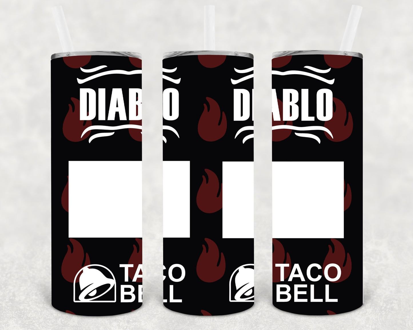Diablo Sauce 20 Oz Skinny Tumbler