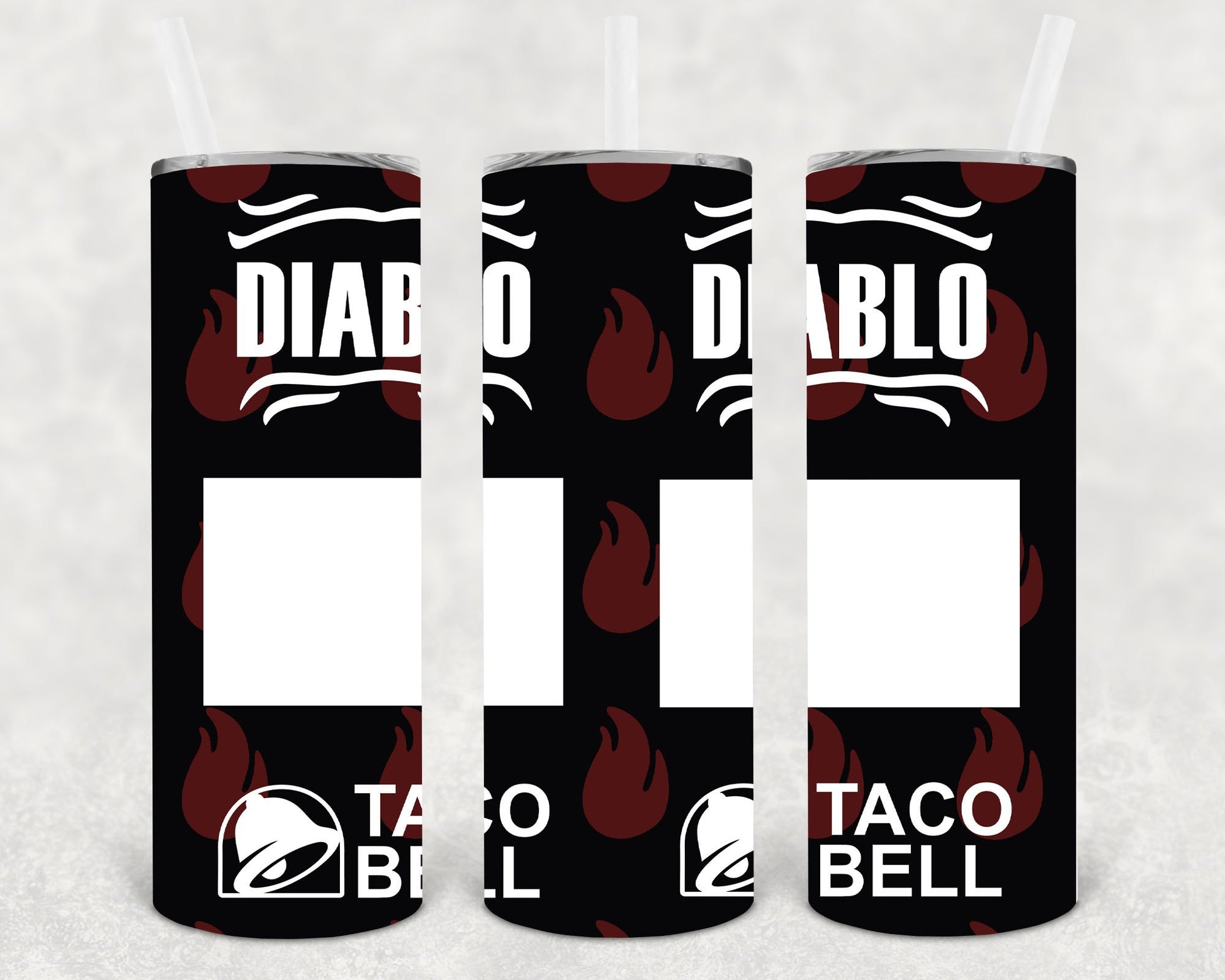 Diablo Sauce 20 Oz Skinny Tumbler