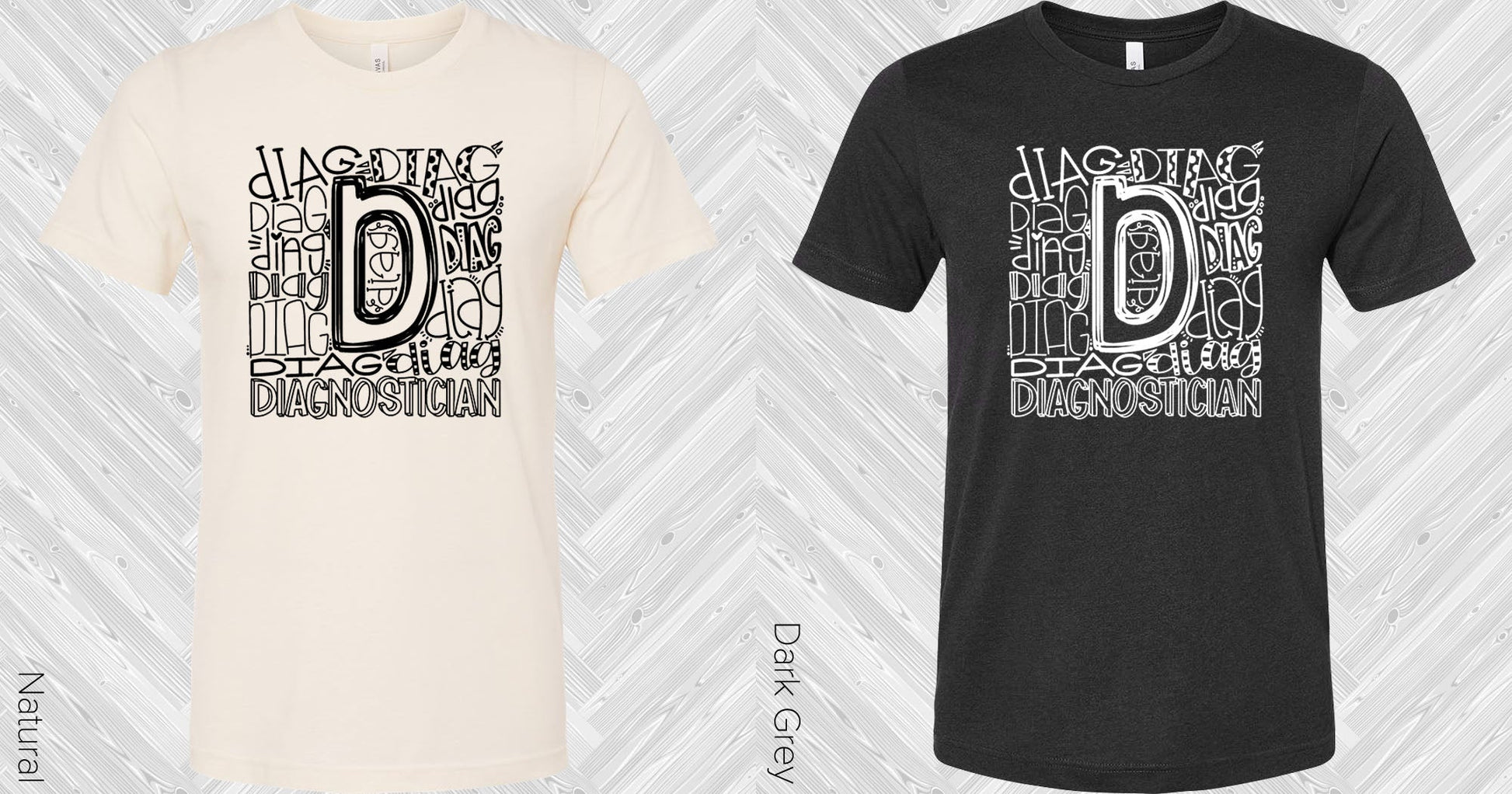 Diagnostician Subway Art Graphic Tee Graphic Tee