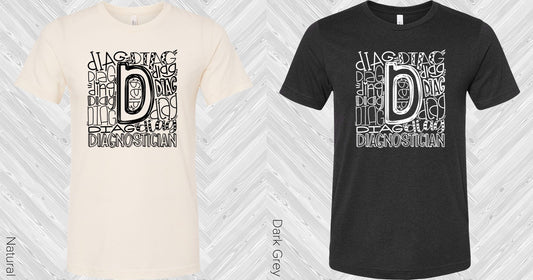 Diagnostician Subway Art Graphic Tee Graphic Tee