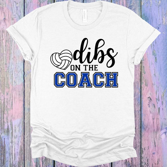 Dibs On The Coach Volleyball Graphic Tee Graphic Tee