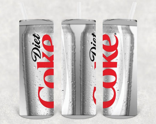 Diet Coke 20 Oz Skinny Tumbler