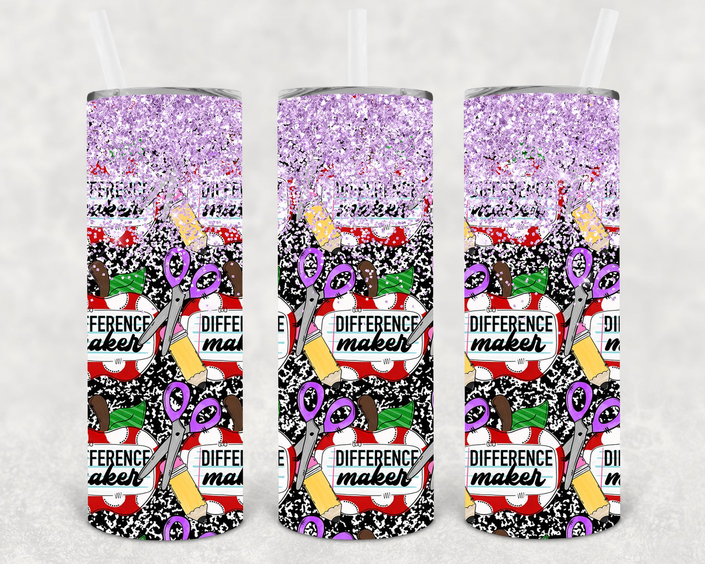 Difference Maker 20 Oz Skinny Tumbler