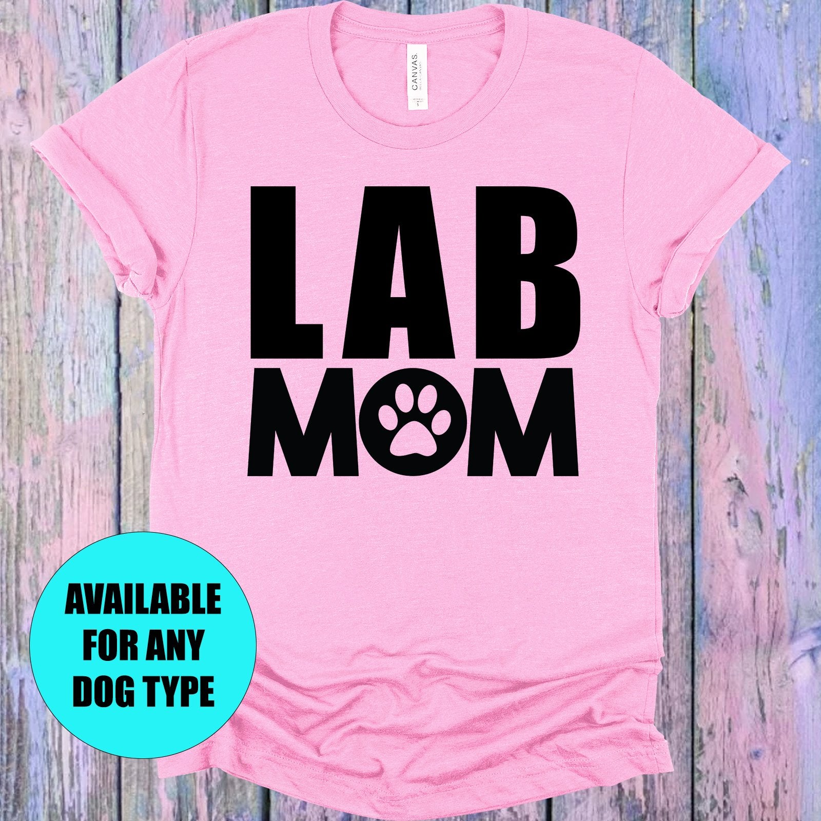 Dog Mom Customized Graphic Tee Graphic Tee