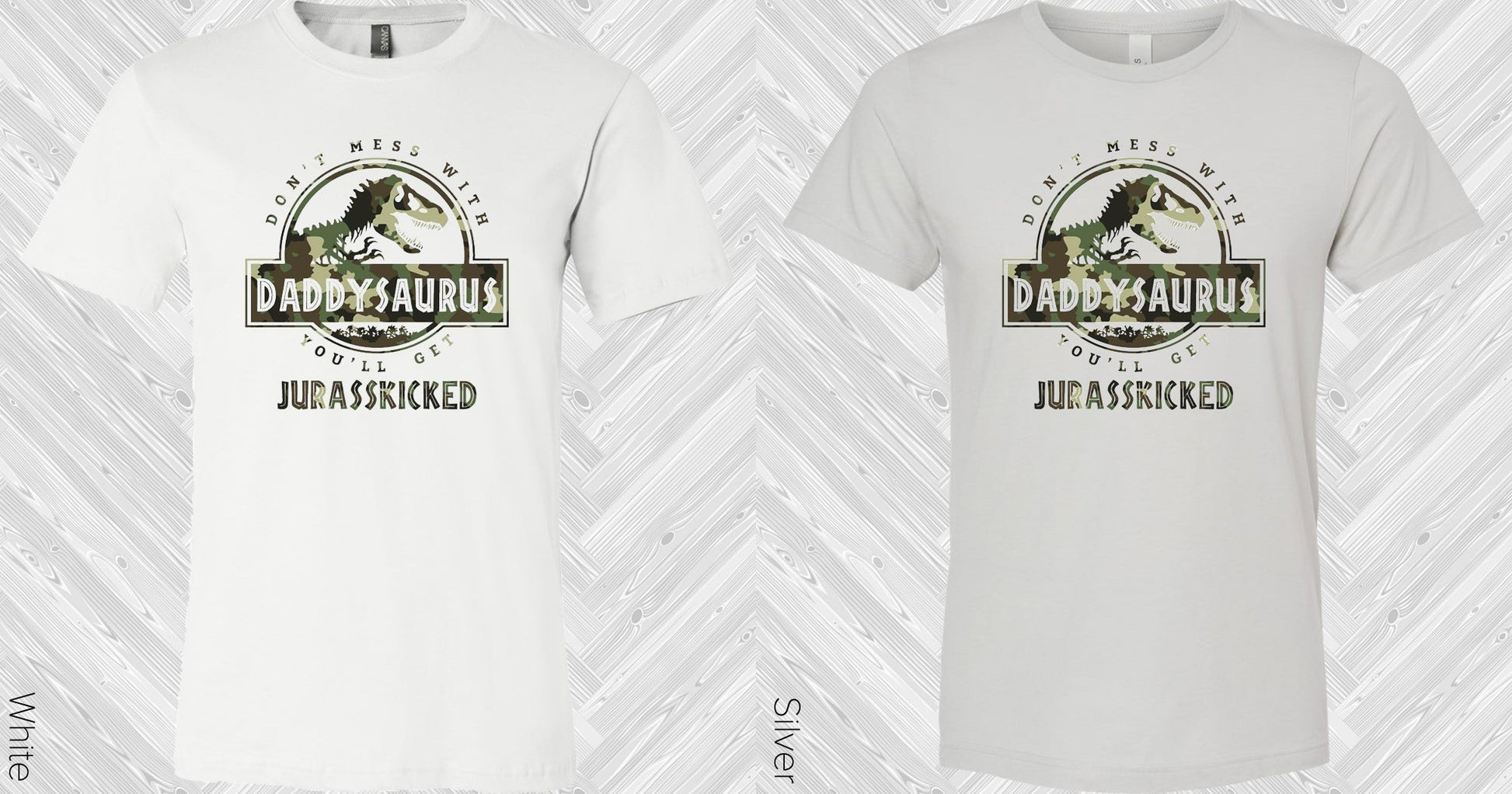 Dont Mess With Daddysaurus Graphic Tee Graphic Tee