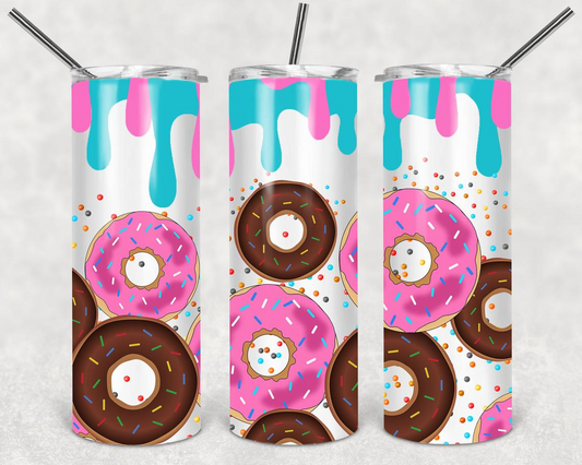 Donuts 20 Oz Skinny Tumbler