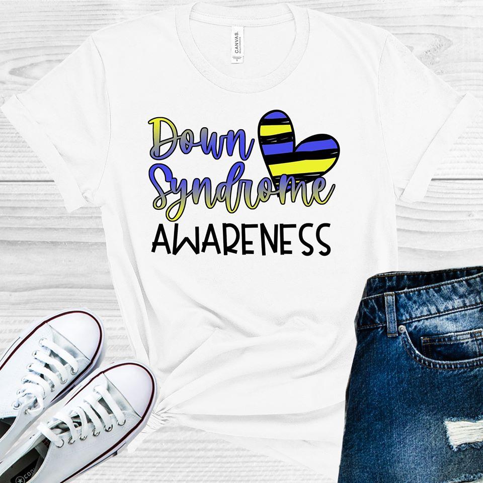 Down Syndrome Awareness Graphic Tee Graphic Tee