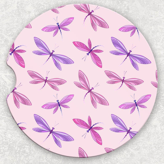 Car Coaster Set - Dragonflies