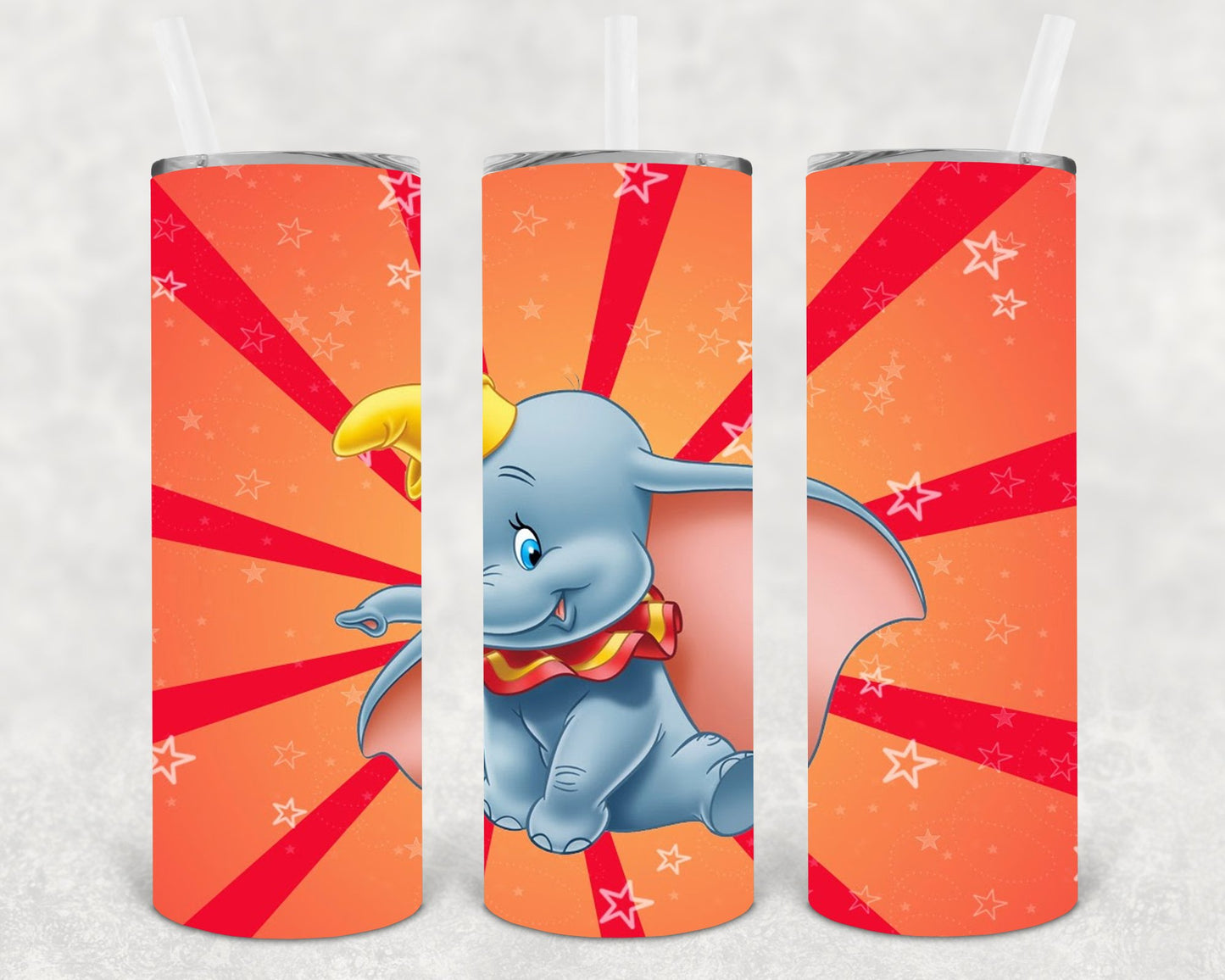 Dumbo 20 Oz Skinny Tumbler