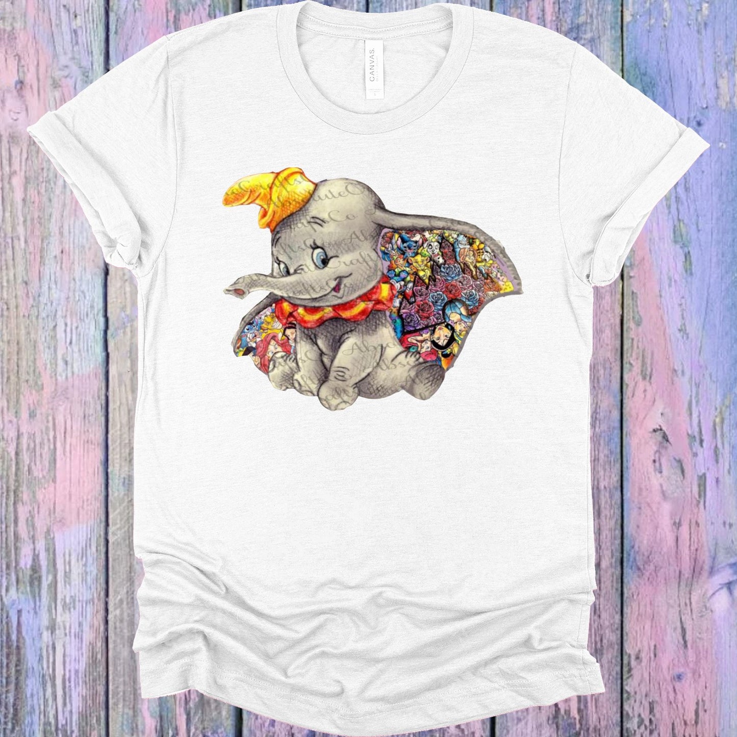 Dumbo Collage Graphic Tee Graphic Tee