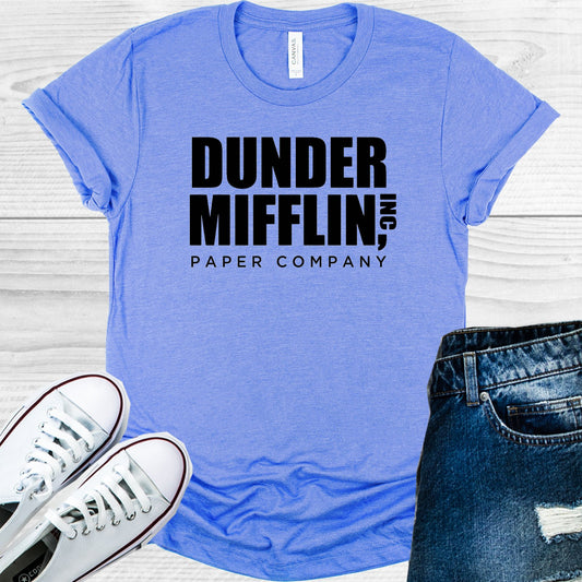 Dunder Mifflin Inc Paper Company Graphic Tee Graphic Tee