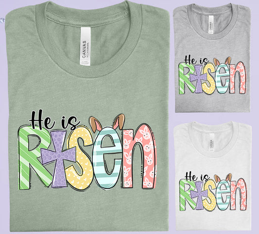 He Is Risen Graphic Tee Graphic Tee