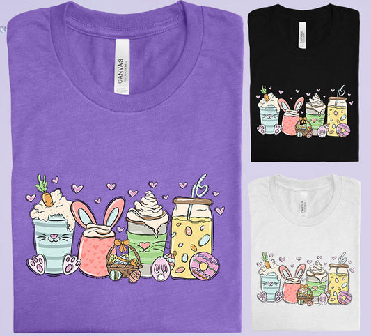 Easter Coffee Graphic Tee Graphic Tee