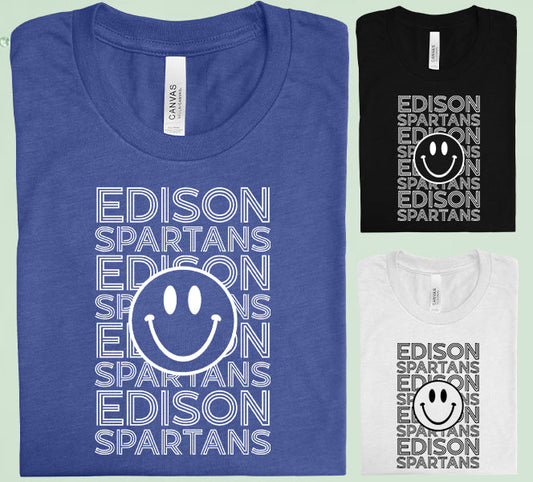 Spirit Wear Edison Spartans Graphic Tee Graphic Tee