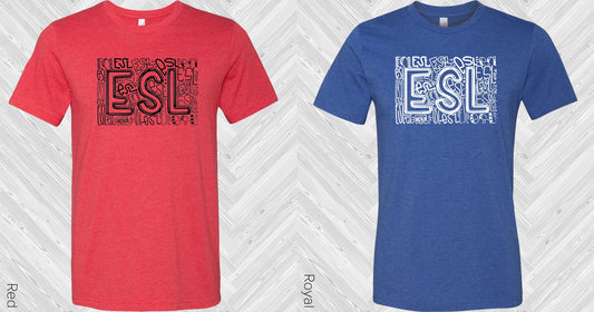 Esl Subway Art Graphic Tee Graphic Tee