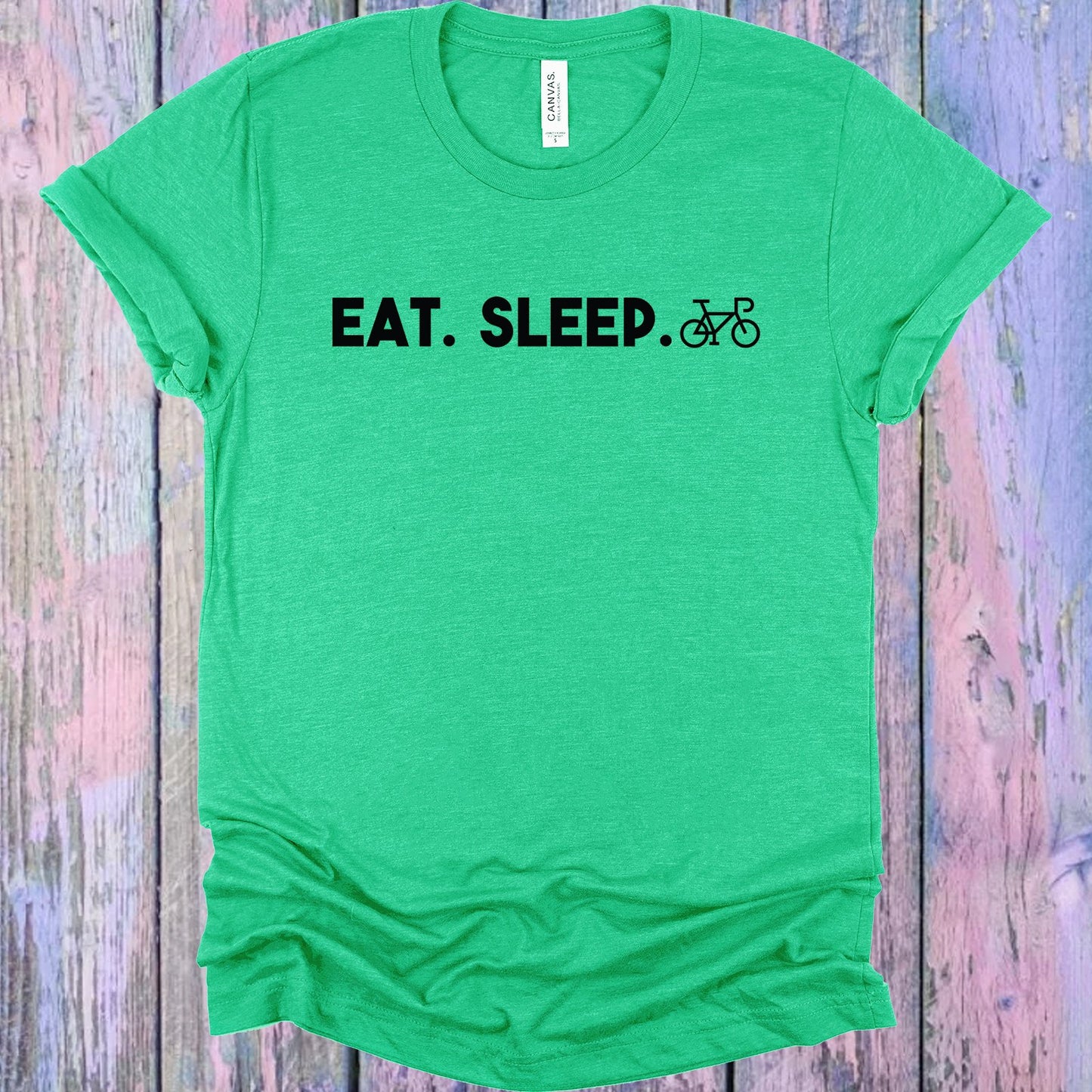 Eat Sleep Bike Graphic Tee Graphic Tee