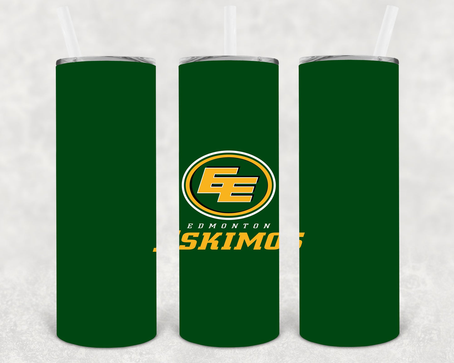 Edmonton Eskimos 20 Oz Skinny Tumbler