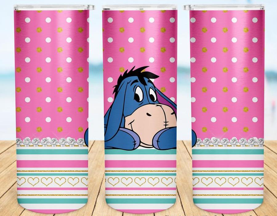 Eeyore 20 Oz Skinny Tumbler