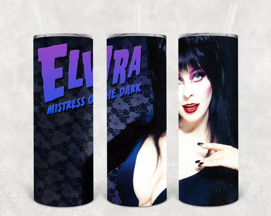 Elvira 20 Oz Skinny Tumbler