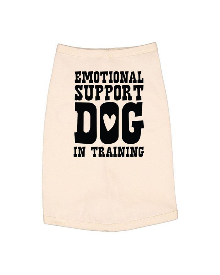 Emotional Support Dog In Training Shirt