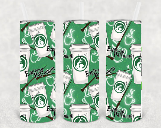 Espresson Patronum 20 Oz Skinny Tumbler