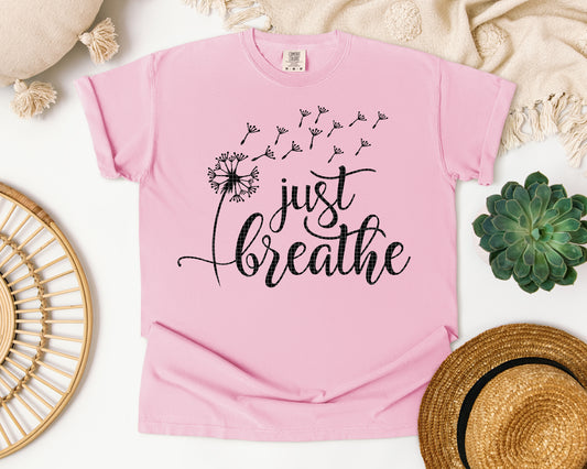 Just Breathe Graphic Tee