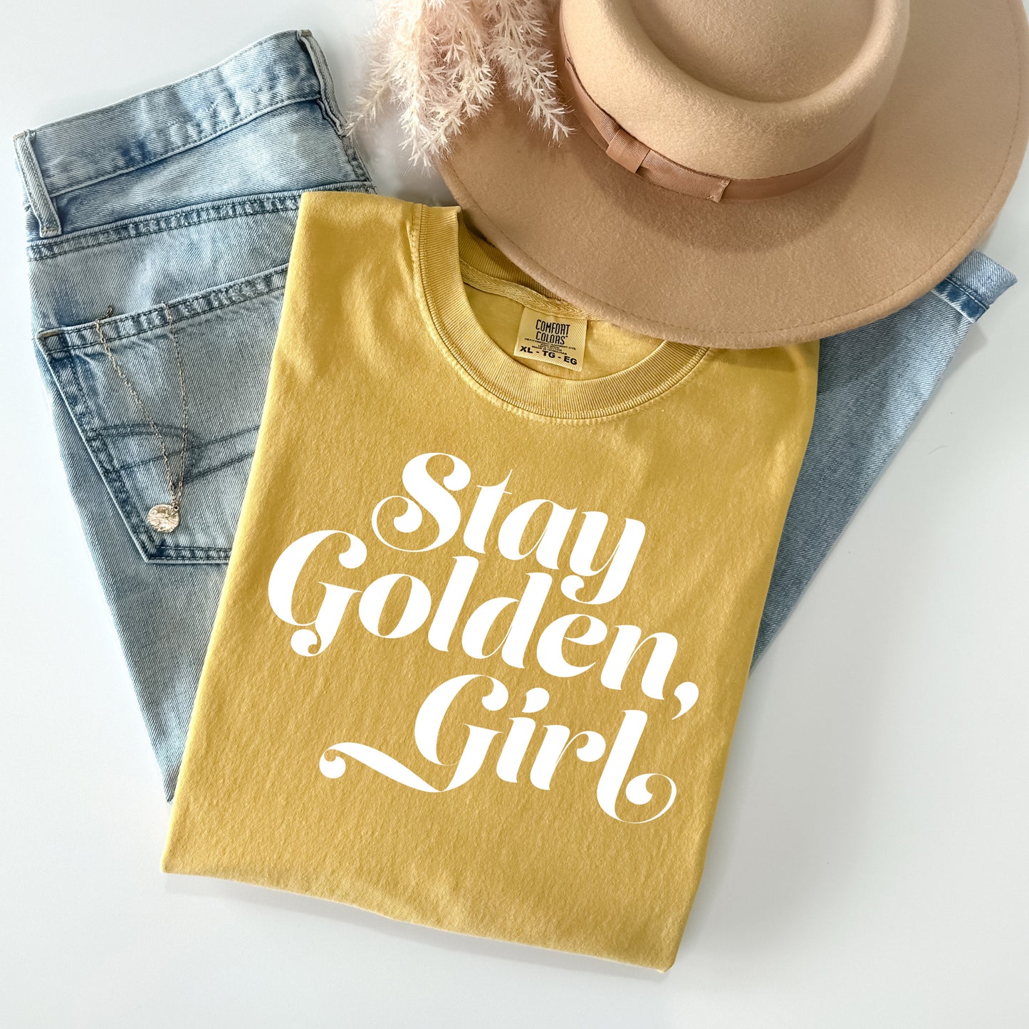 Golden Girls: Stay Golden Girl Graphic Tee
