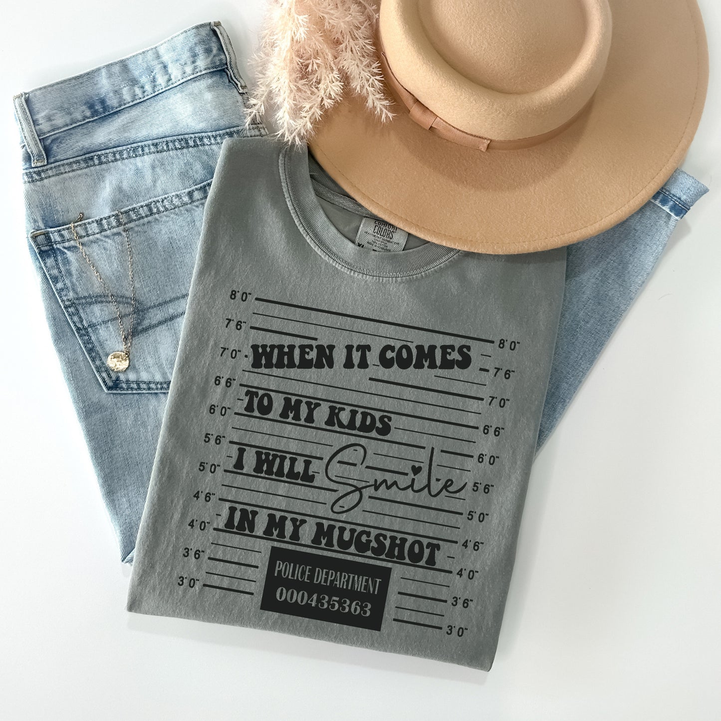 When It Comes to My Kids Graphic Tee