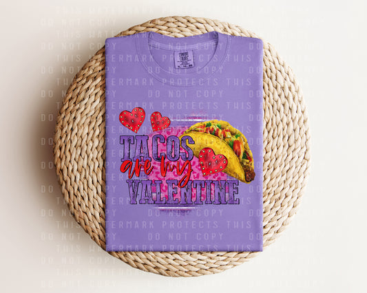 Tacos are My Valentine Graphic Tee