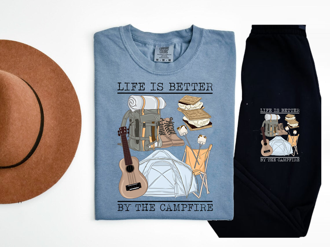 Life Is Better By The Campfire Graphic Tee Graphic Tee