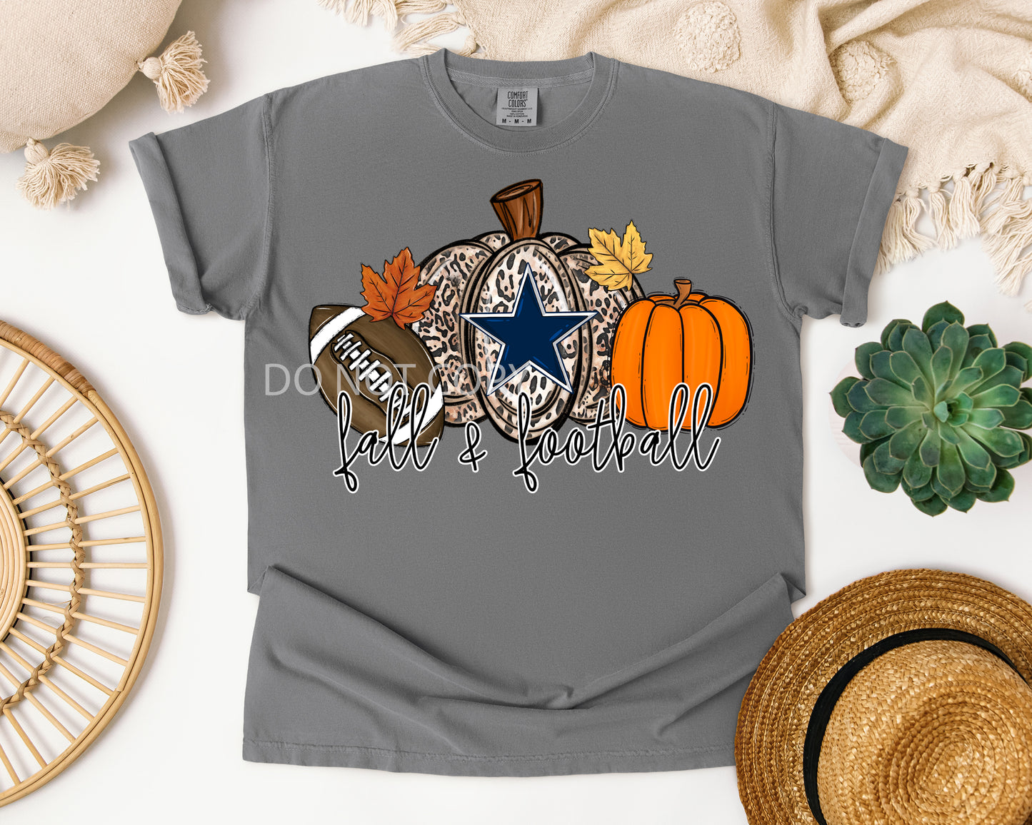 Fall & Football Graphic Tee