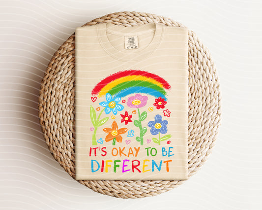 It's Okay to Be Different Graphic Tee