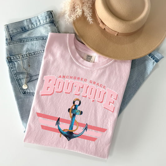 Vintage Customized Boutique Name Graphic Tee