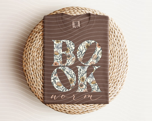 Book Worm Graphic Tee