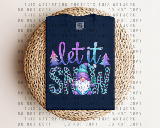 Let It Snow Graphic Tee