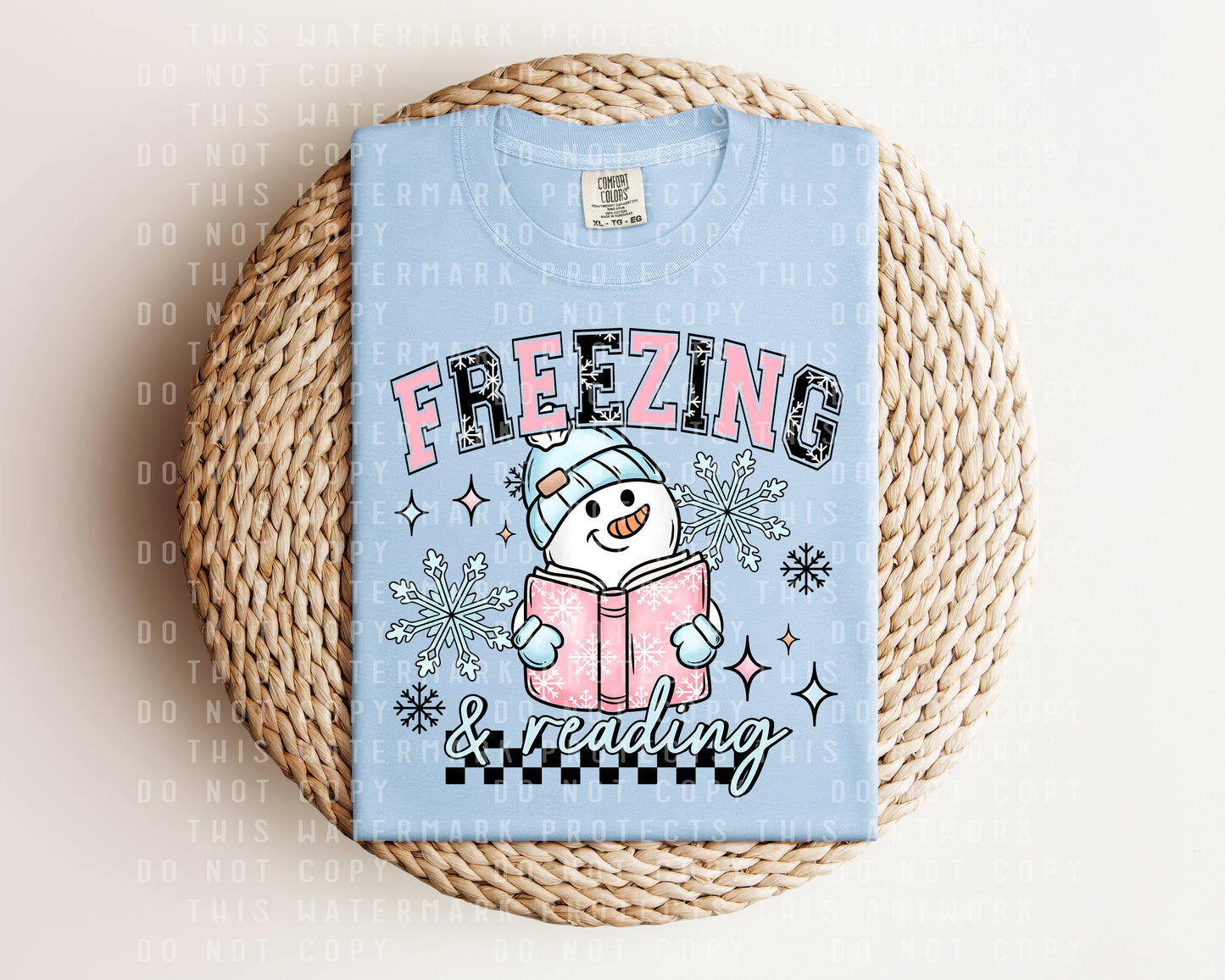 Freezing & Reading Graphic Tee