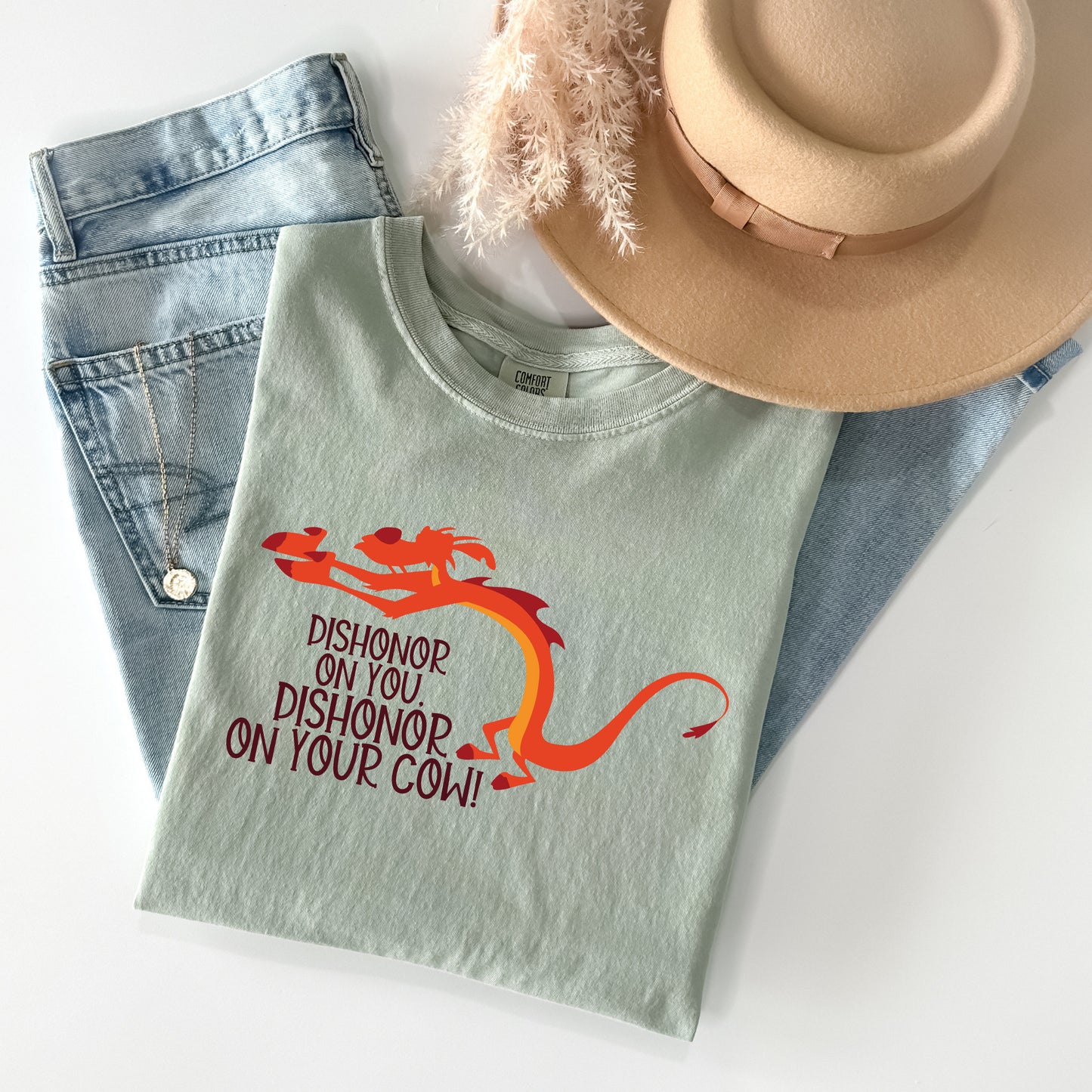 Dishonor on You Dishonor on Your Cow Graphic Tee