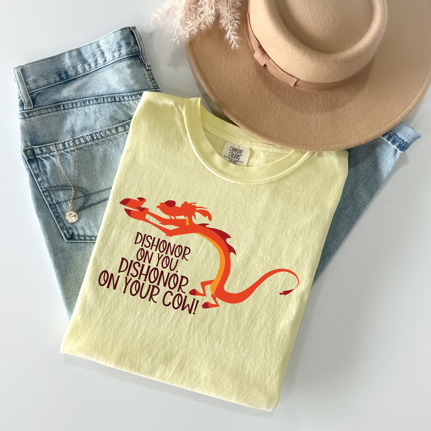 Dishonor on You Dishonor on Your Cow Graphic Tee