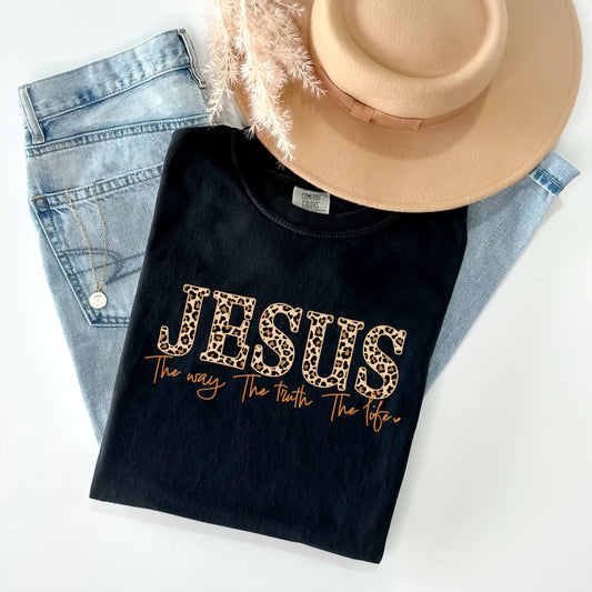 Jesus The Way The Truth The Life Graphic Tee